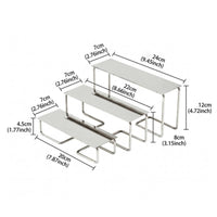 Shoe Display Stand Space Saving U-Shaped Shoe Display Rack Stable Support