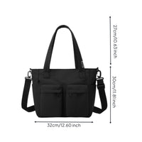 Multi-Pocket Commuter Bag Water Resistant Women's Accessory Versatile for Moms
