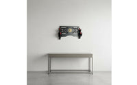 Chinese Design Rack Tai Energy Bagua Pattern Wall Mounted Blade Rack for Dojo