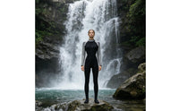 3mm Neoprene Wetsuit Jellyfish Protection Long Sleeve Wetsuit 3mm Neoprene Suit Thermal Insulation Water Sports Gear Back Zipper