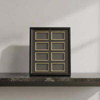 Hardwood Wood Collection Frame Dustproof Trading Card Display Frame Home Decor High-Clearness Cover for Office