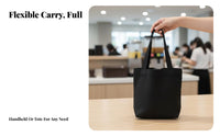 Small plain Color Handbag Reusable Portable Meal Pouch Easy to Clean for Adults