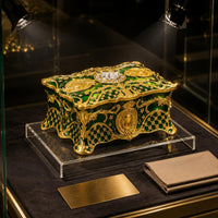 Ornate Jewelry Box Decorative Jewelry Box Velvet Soft Interior