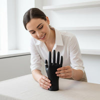 PVC Hand Model Sturdy Mannequin Hand Jewelry Display Holder Stand Support Lightweight for Men