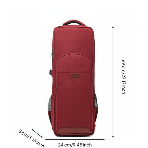 Double Electric Wind Instrument Case Internal Fixing Strap Electronic Wind Instrument Backpack Bag
