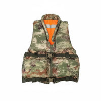 Training Life Vest High Collar Safety Gear Reflective Stripe
