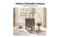 Airline Approved Multifunctional Trolley Case Lightweight Carry-on Luggage Combination Lock Rolling Suitcase Adjustable Handle for Travelers, Business Professionals, Students, Short Trip Trips, Vacations, Airports, Overnight Stays