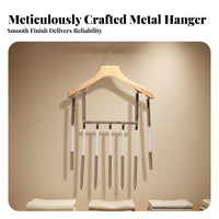 Long-Lasting Metal Telescopic Photo Display Hanger Invisible Garment Hanger