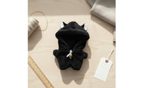Black Cat Doll Costume Soft Material Toy Accessory Imaginative Role-Play