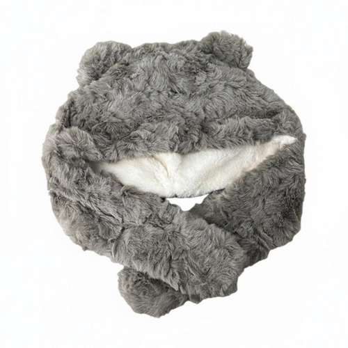 Polyester youth travel scarf hat