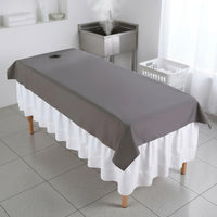Long-Lasting Beauty Salon Bed Sheet Breathable Reusable Massage Bed Sheet Fade-Resistant for Estheticians