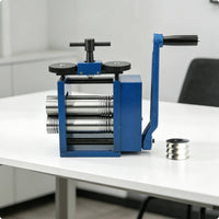 Jewelry Rolling Mill Multi Function Metal Sheet Roller Even Pressing