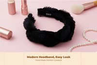 Headband for Women, Soft, Plush, Non-Slip, Family Photo