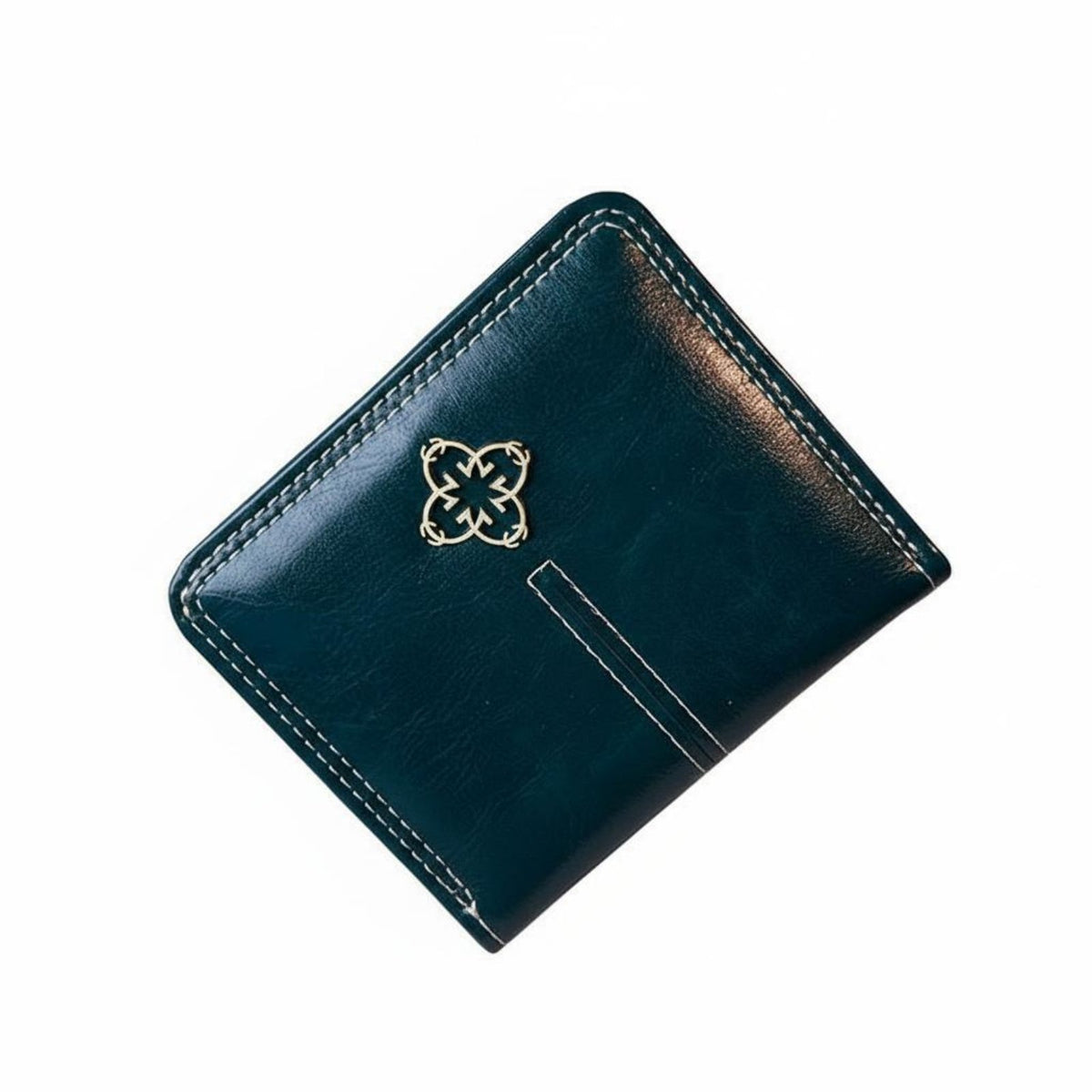 Vintage Fashion women's Short Wallet Snap Closure women's Bifold Wallet Slim Design for Students, Travelers, Daily Use, Travel, Shopping