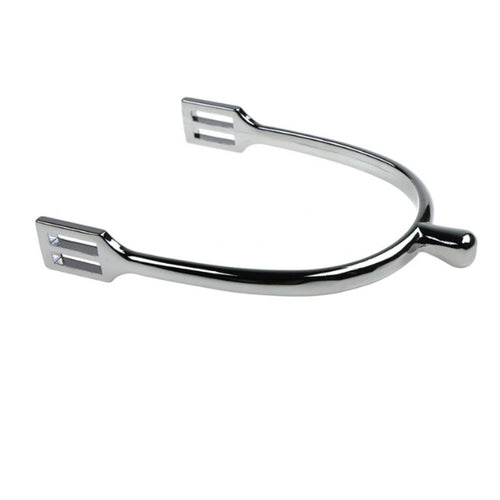 Ladies' Round End Spurs Comfortable Fit Equestrian Equipment for Training, Women