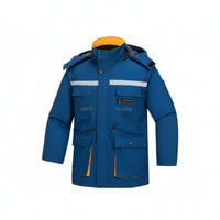 Insulated Winter Work Parka Anti-Static Cold Weather Work Coat Thickened for Men