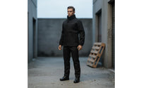 1/6 Scale Jacket Stylish Design Male Fighter Figure Outerwear Action Figure Coat Realistic Feature Miniature Jacket Great Gift