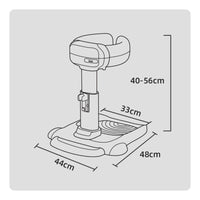 Adjustable Baby Bath Stand Hands-Unrestricted Baby Standing Shower Stand