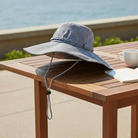 Wide Brim Sun Hat Breathable Bowknot Sun Hat Adjustable Fit for Outdoor