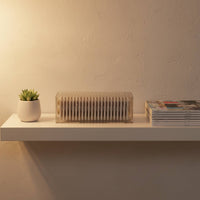 Hinge-Lid Storage Box Rectangular Plastic Container Glossy