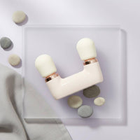Double-Head Fascia Lightweight Mini Muscle Massager 5 Speed Modes for Women