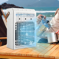 Desktop Water Fan 3 Wind Speeds USB Misting Fan for Bedroom