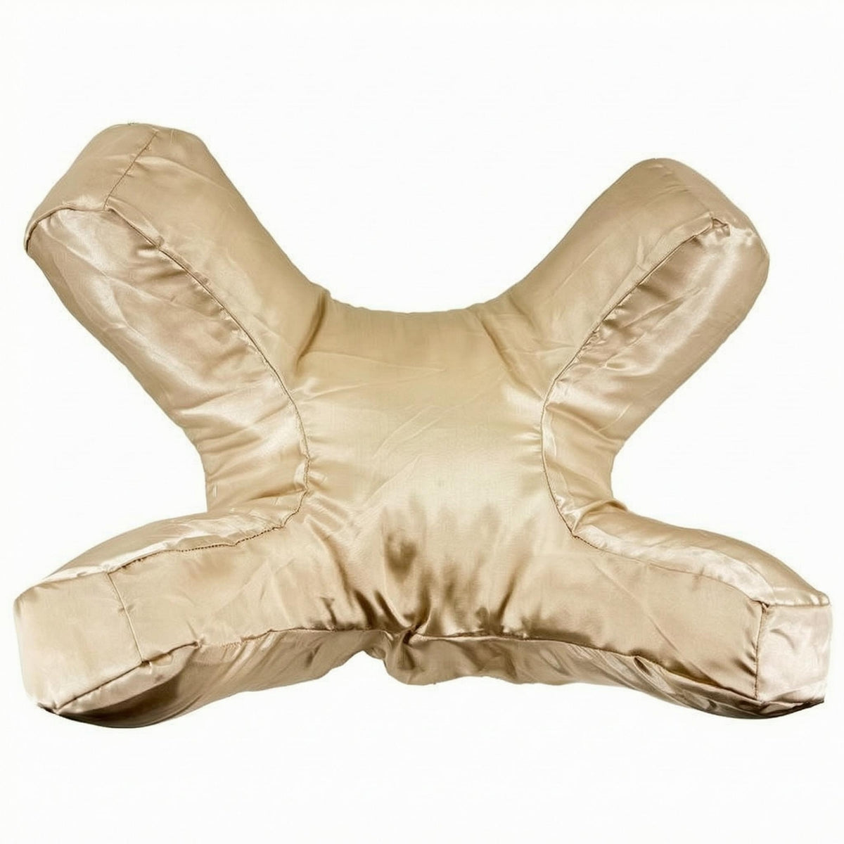 Butterfly Pillow Cushioned Satin Face Pillow Padded for Sleeping