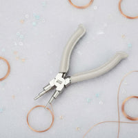 6-Step Jewelry Pliers DIY 6 Step Pliers Comfortable Handle Hand Tool for Craft Room