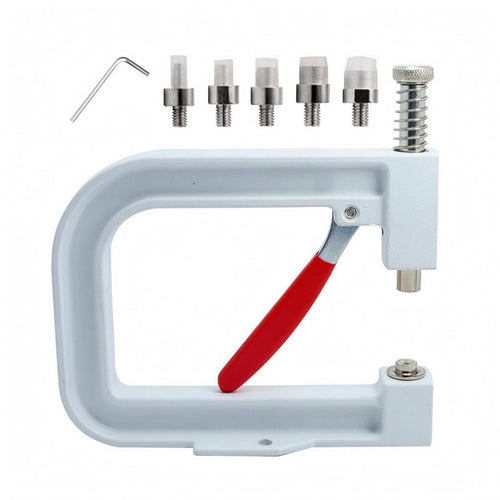 Pearl Setting Machine Multiple Die Heads Bead Setting Press Interchangeable Dies
