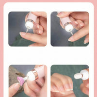 Pen-Shaped Nail Middle Slide Control Electric Nail Grinder Lightweight