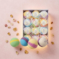 Bath Skin Moisturizing Bubble Bath Ball Gift Set for Home Spa, Women, Kids