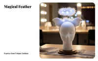 Illuminated Ry Headband 3 Lighting Modes Illuminated Hare Ears Headband Glitter Hare Hair Hoop View-Catching Light-up Hare Ear