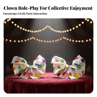 Clown Sleeve Cuffs Shiny Costume Accessory Elastic