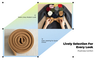 Wool waist belt for skirts
