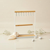 Metal Jewelry Display Rack Decorative Jewelry Stand Large Capacity for Closet