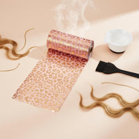 Leopard Print Highlighting Foil Non-Slip Grip Salon Supply Built-In