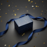 Pattern Watch Box Textured Surface Rectangular Gift Box Branding Printing