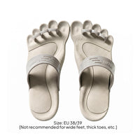 Five-Toe Sandals Foam-Like Slip-on Sandals Footwear Flat Sole Casual for Indoor Use