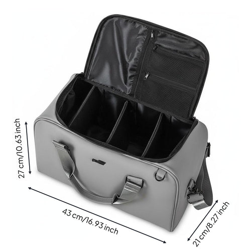 Golf Clothes Bag Custom Insignia Printable Golf Trip Bag Detachable Divider Duffel for Men and Women, Weekend Trips