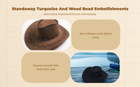 Cowboy Hat, Wide Brim, Breathable, Outdoor Sun Protection