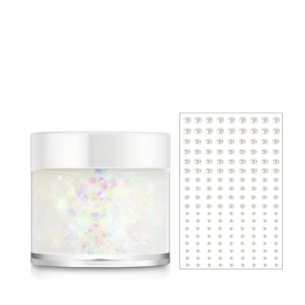 Glow Gel, Crystal Accents, Mermaid Makeup Set, Face Skin, Carnival