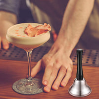 12 Pieces Metal Bell with Handle Compact Handheld Bell Loud for Table Service