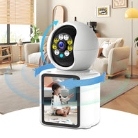Visual Communication Device with Monitor Single-Button Door Phone for Families, Home