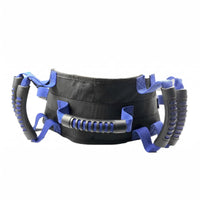 Therapeutic Transfer Belt Encircling Multiple Handholds Gait Belt Strapping Equipment for Individuals with Limited Mobility, Rehabilitation