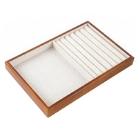 Jewelry Display Tray Fitted Insert Accessory Storage Scratch-Resistant