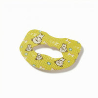 Mouth Strip with Central Opening Contoured for Travel, Snorers