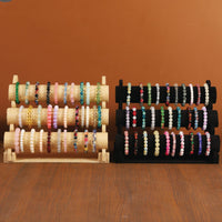 3 Tier Bracelet Display Stand Detachable Rods Scrunchie Display Holder