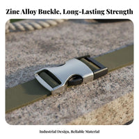Multi-Purpose Belt Buckle High Strength Quick Release Buckle Heavy Duty for Bag Manufacturer S, Gear Repair, Crafting, Pet Collars