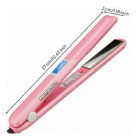 360-Degree Rotating Cord Sonic Hair Repair Straightener Adjustable Cold Flat Iron Clamp Style Sonic Flat Iron Display Window