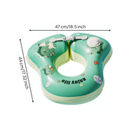 Cartoon Dinosaur Swim Collar Portable Water Toy Long-Lasting for Children
